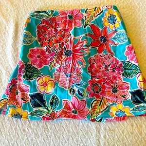 Multicolor floral J Bailey size 10 girls skirt